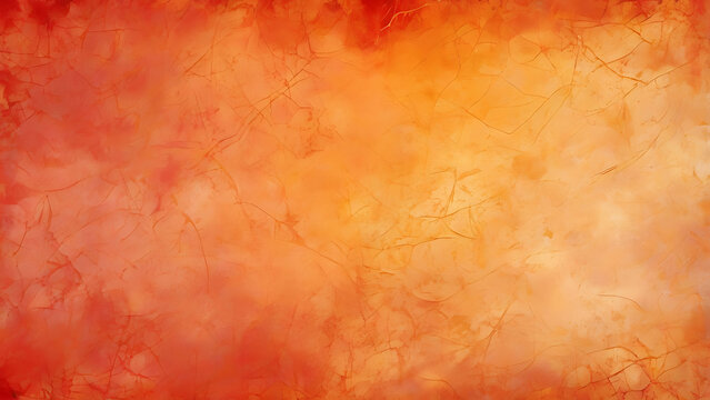 Warm gradient background with a grunge texture in orange and yellow, perfect for text overlay.