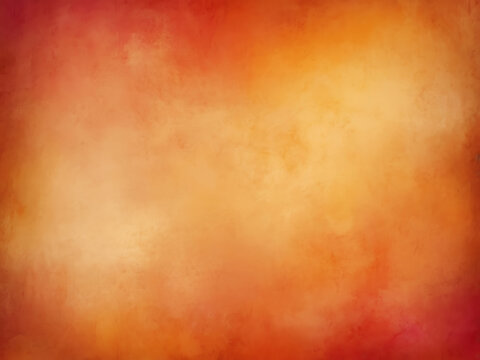 Warm gradient background with a grunge texture in orange and yellow, perfect for text overlay.