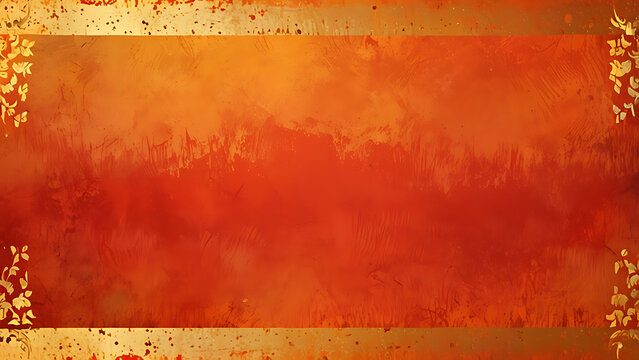 Warm gradient background with a grunge texture in orange and yellow, perfect for text overlay.