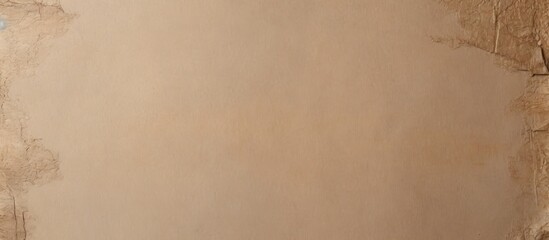 Leinwandbilder - Textured mockup featuring rough kraft paper background with soft gray and beige tones, ideal for creative copy space and design projects.