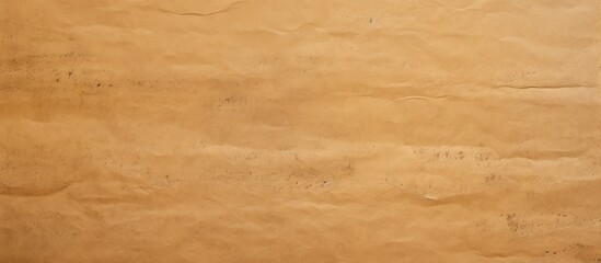 Fototapete - Detailed brown paper texture featuring subtle stains, light tan with dark brown accents, ideal for backgrounds or copy space.