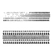 © Mahmuda - Dots tire tracks vector illustration (3)
