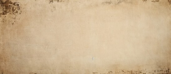 Poster - Vintage beige textured paper background with subtle grunge details, featuring natural hues and a soft abstract appearance, ideal for design projects.