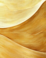 Poster - Elegant closeup of smooth brass texture vintage warm golden tones artistic luxurious atmosphere abstract view