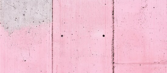 Fototapete - Minimal pink concrete texture with smooth light and dark shades on the surface, ideal for modern backgrounds in design projects.