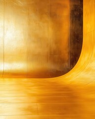 Poster - Elegant golden brass texture closeup vintage atmosphere warm tonal environment artistic viewpoint