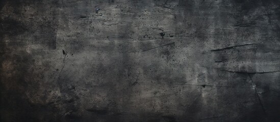 Dark textured background featuring a rough, scratched surface with deep black and gray tones, emphasizing a distressed, grunge appearance.