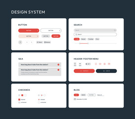Wall Mural - A simple style guide for your website