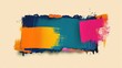 © Fenny - Abstract paint strokes banner design, background texture