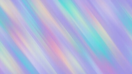 Poster - Pastel stripes abstract artistic background animation holographic futuristic visual effect