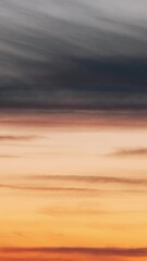 Wall Mural - Sunrise Sky. Bright Dramatic Sky With Colorful Clouds. Yellow, Orange And Magenta Colours