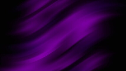 Poster - Black and purple dark vibrant abstract liquid gradient wave animation elegant luxurious smooth background animation