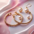 © Ammrat - golden ring with diamonds and pearls
