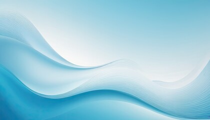 Poster - Abstract blue flowing business wave background
8