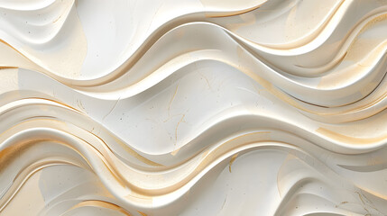 Poster - Abstract background with dynamic effect  modern geometric patterns, generative ai