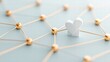 © MAY - Social Network Network of interconnected profile icons, representing social media platform.