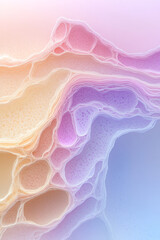 Poster - a high-resolution image of a skin biopsy sample focusing on the epithelium, highlighting medical dia