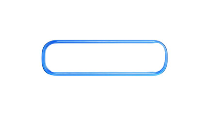 Poster - Empty text box on transparent background
