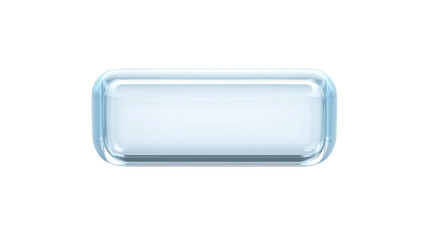 Poster - Empty text box on transparent background