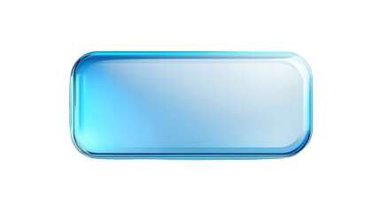 Poster - Empty text box on transparent background