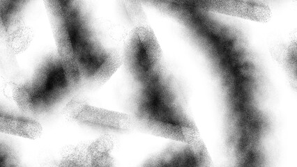 Wall Mural - Black noise grain transparent gradient background. Dust effect with Transparent png overlay background
