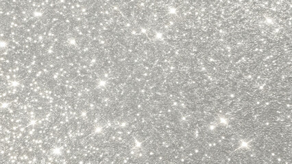 Wall Mural - silver glitter texture background