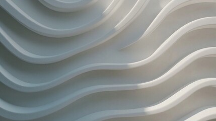 Poster - Elegant subtle dna helix pattern on white gradient background scientific aesthetic clean design artistic environment