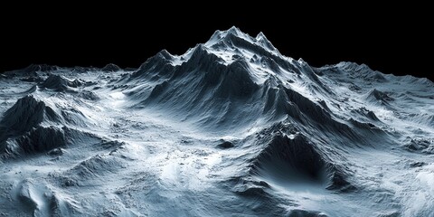 Poster - Mountain range is shown in the distance