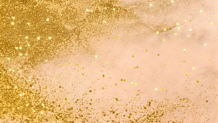 Wall Mural - gold glitter texture background