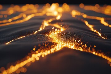 Poster - Abstract Digital Map Connecting Global Business Elements in a Dynamic Visualization