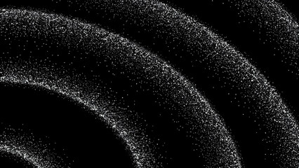 Wall Mural - black glitter texture background