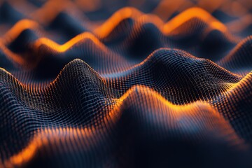 Poster - Procedural digital noise and distortion