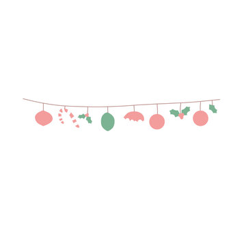 Garland vector icon art