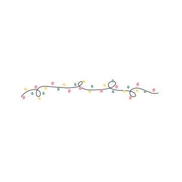 Garland vector icon art