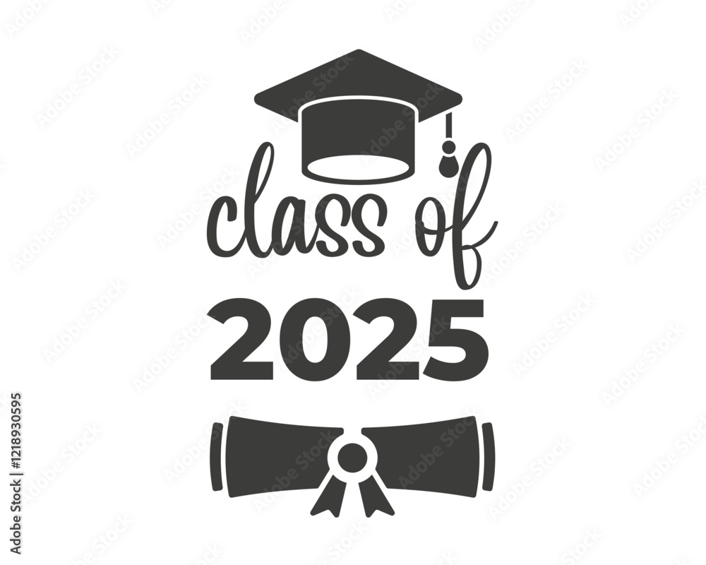 Class of 2025 badges congratulations graduates class of 2025 with
