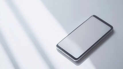 Poster - a close-up of a smartphone screen showing a fashion website s checkout page with items in the shoppi
