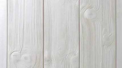 Poster - White wood texture background ideal for design and art projects