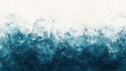 Poster - Blue and white abstract background with fluid shapes and patterns for creative design projects