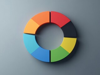Colorful Circular Object