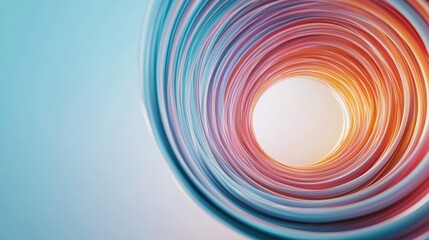 Poster - Swirling Vortex of Technology and Innovation Representing Future Concepts and Creative Ideas in Dynamic Visual Form
