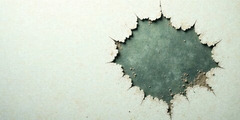 Poster - Abstract Textured Background  A Grunge-Style Image Featuring a Circular Reveal of Underlying Surface