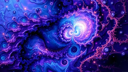 Wall Mural - Cosmic Explosion Galaxy Wallpaper