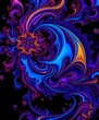 © Taria Technology - Vibrant Chaos Theory Art - Abstract Julia Sets Wallpaper