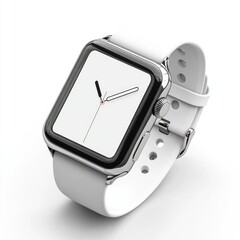 Poster - Close-up of Apple Watch with black face and sleek design