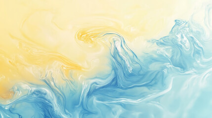 Poster - Captivating abstract wave patterns digital art vibrant colors oceanic environment aerial view artistic concept