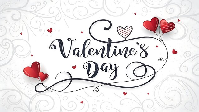 Valentines day background with heart pattern. Happy valentines day.