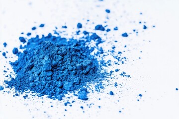Poster - Powder on a clean surface, useful for illustration or decoration