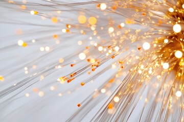 Poster - A close-up shot of multiple light bulbs arranged in a cluster, ideal for use in promotional materials or product displays