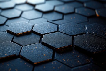 Poster - Close up shot of a computer keyboard keys and surrounding area