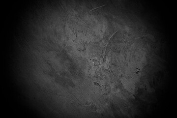 Aufkleber - Old wall texture smeared engine oil cement dark black gray  background abstract grey color design are light with white gradient background.